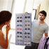 Sunglasses Organizer Storage, 16 Slots Wall Pocket Display, Dust-Proof Eyewear Hanging on Door
