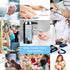 Secura 17oz Automatic Liquid Soap Dispenser - Touchless Battery Operated with Adjustable Volume Control Dial for