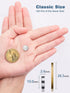 SMARTAKE 120 Pcs Refrigerator Magnets, 10x2.6mm Small Round Fridge Magnets, Multi-Use Premium Neodymium Office Magnets for Fridge, Whiteboard, Billboard in Home, Kitchen, Office and School (Silver)