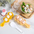 MXY Rice Ball Mould Shaker Sushi Roll Maker Kitchen Tools for Shake DIY Lunch with a Mini Rice Paddle (L-819) by MXY