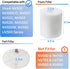 Replacement Foam & Felt Filter Set for Shark Rotator Pro Vacuums, Part # XFF500, NV500, NV501, NV502, NV503
