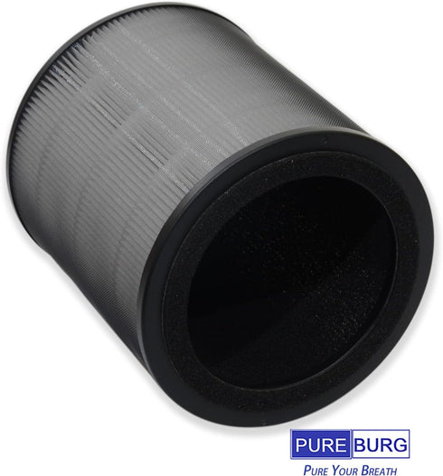 PUREBURG KF170 Replacement Filter for Kenmore 850e series PM1005 Air Purifier, 2-Pack H13 HEPA Activated Carbon