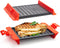 Maconee Microwave Sandwich Maker | Microwave Grill Cheese Maker | Fast Cooking and Dishwasher Safe (Orange)