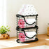 Haotao 2 Pack Trash Bag HolderStackable Trashbag Dispenser With Bamboo LidWall Mount Garbage Bag Dispenser Organizer