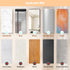 Greraes Shower Caddy Suction Cup Storage Rack Clear Acrylic Shower Shelves Glacier Water Ripples Corner Shelf