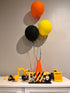 Yellow Black Orange Balloons, 100 Pack 12 inch Latex Balloons for Birthday Wedding Baby Shower Party Decoration
