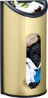 Greenco Plastic Bag Holder, Wall Mount Dispenser for Grocery Bags with Extra Wide Opening