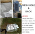 Air Conditioner Covers for Outside Units - 35 x 12 x 24 in, Waterproof Dustproof with Vent Hole