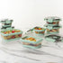 Restaurantware-Fresh Hero 27.2 Ounce Storage Containers, Durable Airtight Food Containers, Microwavable, Green Plastic