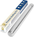Ultra Cuisine French Rolling Pin for Baking – Tapered Design, Stainless Steel, 15.75-inch Large Roller Pin