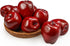 6 Lorigun Artificial Apples Fake Fruits Red Delicious Apples for Decoration, Decorative Fruit, Faux Big Red Apple Pcs
