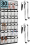 Kotkn Over the Door Shoe Organizer with 30 Breathable Mesh Pockets - Large