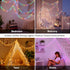 24 16.5ft 50LED OMIKA Colors Indoor String Lights with Remote, String Lights Bedroom USB Powered, Color Changing