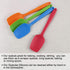 uxcell Silicone Spatula Set, Heat Resistant Kitchenware for Cooking, Baking, and Mixing - Green