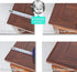 14 36 Inch, 1.5mm Frosted Table Cover Protector x Thick Plastic Desk Protector Mat, Rectangular Waterproof PVC