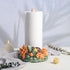 Bicuzat Countertop, Sea Animal and Coral Pattern Paper Towel Holder Stand, Resin Turtle Dolphin Crafts Display