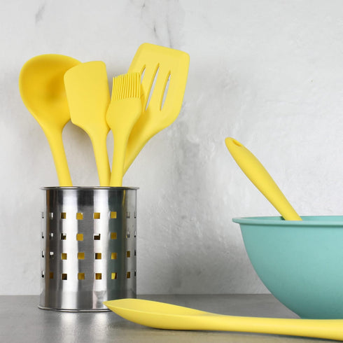 Chef Craft Premium Silicone Spaghetti/Pasta Fork - 11.5 Inch in Yellow