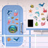 24 Pcs Cruise Door Decorations, Magnetic Ocean Sea Animals Stickers for Refrigerator and Party