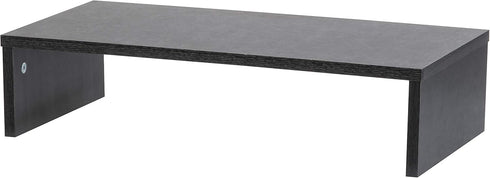 IRIS USA 1-Tier Multi-Purpose PC Monitor Organizer Stand, Stackable Ergonomic Desktop and