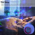 Tarklanda Kids Alarm Clock, Moon Stars Projector Alarm Clock with 7 Color Changing Night Light