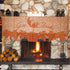 DoubleWood 20"x60" Thanksgiving Decor, Pumpkin Lace Table Runner, Fireplace Scarf, Fall Runner for Decoration