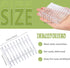 CHENGU Counter(Clear,4 Plastic Bar Soap Holder Soap Saver Tray Bar Dish Self Draining Dishes for Sponge Dryer Bathroom