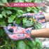 Womens Gardening Weeding Working Gloves - Leather Garden Glove for Women, Thorn Proof for Digging