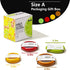 Set 4 SOOPLEU Avocado Saver and Tomato Holder - of Reusable Storage Containers for Fridge - Ideal for Garlic, Onions
