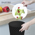 DAJITRE 1.8 Gallon Small Trash Can - Slim Profile Wastebasket Recycling Bin for Compact Spaces in Bathroom, Office,