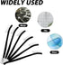 9Pcs Double-Ended Cleaning Brushes Set, Nylon All Purpose Detailing Brushes for Kitchen, Bathroom, Small Spaces