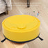 Pwshymi Mini Smart Sweeping Robot Vacuum Cleaner for Wooden Flooring Tile Carpet (Yellow)