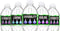POP parties Ink Pixel Bottle Labels, 40 Count, 2x8 inches for Party Decorations and Miner Party Supplies