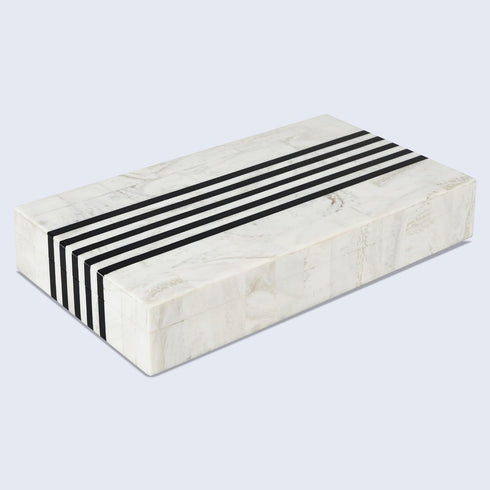 Handicrafts Home Handmade Mono Collection Decorative Jewelry Box Organizer - Keepsakes and Trinkets