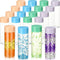 Hoolerry 16 Pcs Empty Plastic Sensory Bottles with Lids Reusable Clear Plastic