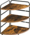 IBUYKE Corner Shelf, Kitchen Counter Organizer, Bathroom Vanity Trays, 3-Tier Spice Rack