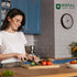 ROYAL CRAFT WOOD Bamboo Cutting Board with Juice Groove, Heavy Duty Kitchen Chopping Board for Meat, Cheese, Vegetables