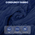 COMAX Bean Bag Chair for Kids, Stuffed Toddler Couch for Boys and Girls, Corduroy Lazy Sofa Filler with Shredded Sponge