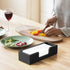 CMLKLZD Countertop, Commercial Paper Towel Dispenser Wooden Folded Paper Hand Towel Holder for Guest Bathroom, Tabletop