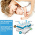 Twin Size Waterproof Cooling Mattress Protector Pad, Soft Noiseless Fitted Sheet Style for Kids Adults, White