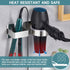 Hair Dryer Holder, Hair Tool Organizer, Stainless Steel Blow Dryer Holder Wall Mounted for Bathroom Bedroom