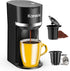 Single Serve Coffee Maker for K-Cup and Ground Coffee, Fast Brew, 6-12