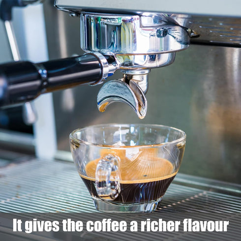 53.3 mm Espresso Puck Screen - Stainless Steel Coffee Filter, Reusable Lower Shower Clean Coffee Screen
