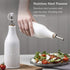 WM Bartleet & Sons 1750 T186 Set 34cm Traditional Porcelain of Olive Oil & Vinegar Bottles with Stainless Steel Pourers