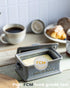 Countertop Zoeeker Butter Dish with Lid, Ceramic Butter Holder Container Large Butter Dish for Farmhouse Mother's Day
