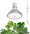 LED Grow Light Bulbs, Hanging Grow Lights for Indoor Plants, 25W 5000K,