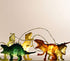 LED Dinosaur String Lights - Battery Operated, Perfect for Boys Room Decor,