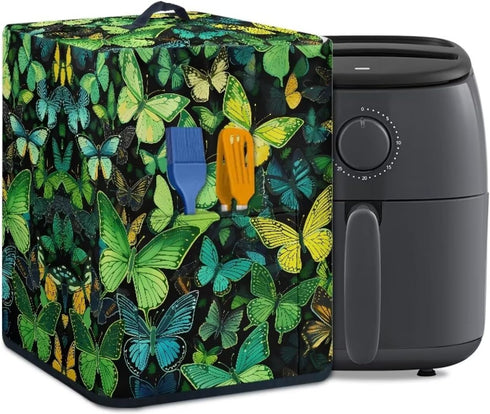 Air Fryer Oven Dust Cover with Handle and Pocket, Easy to Clean Dust Protection for Electric Appliance Cover