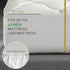15-23 Inches Air Mattress Cover Twin Size, Thick Viscose Made from Bamboo Quilted Mattress Topper for Kids, Noiseless