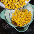 A'TIATI Double-Layer Rotating Fruit and Vegetable Washing Colander, Multi-Use Serving Dish in Light Green