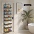 DreamPine 8-Tier 2 1 Over the Door Pantry Organizer, Door Spice Rack Organizer Pantry, Behind the Door Storage